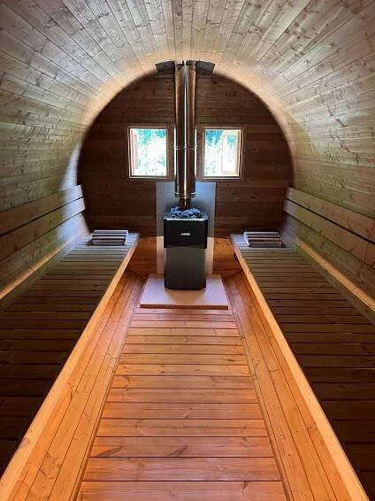 Barrel garden sauna - WILDTUBS