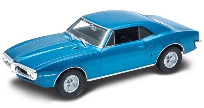 Welly Pontiac Firebird (1967) 1:34 modrý