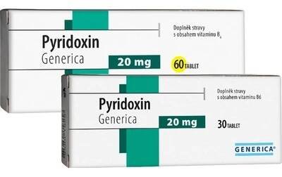 Generica Pyridoxin 20 mg 60 tablet