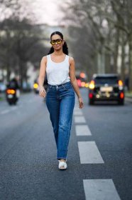 15 Denim and White Outfits That Prove This Classic Combo Is Still as  Brilliant as Ever
