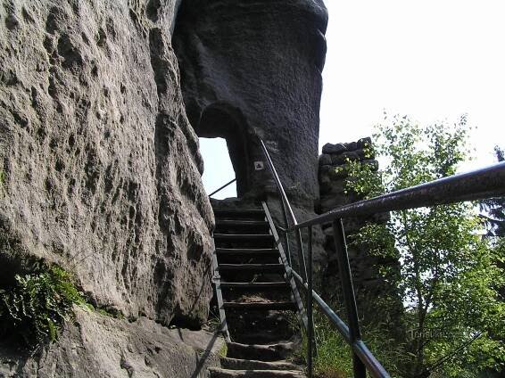 Schodiště na vyhlídku