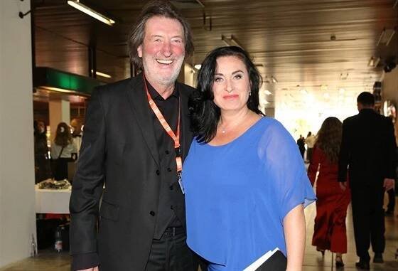 Bolek Polívka a Marcela Černá (Karlovy Vary, 1. července 2016)