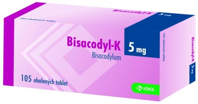 Bisacodyl-K 5mg tbl.obd.105