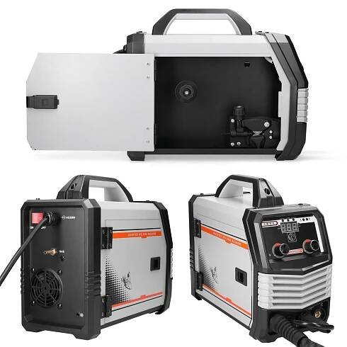 Multifunktionale 4in1 MIG MMA MAG TIG-160C Inverter-Schweißgeräte, tragbare Mehrzweck-Elektroschweißmaschine, intelligente
