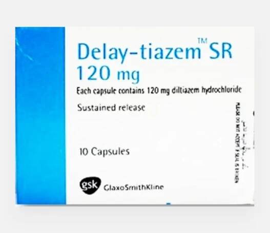 delay tiazem sr 120 mg 10 caps