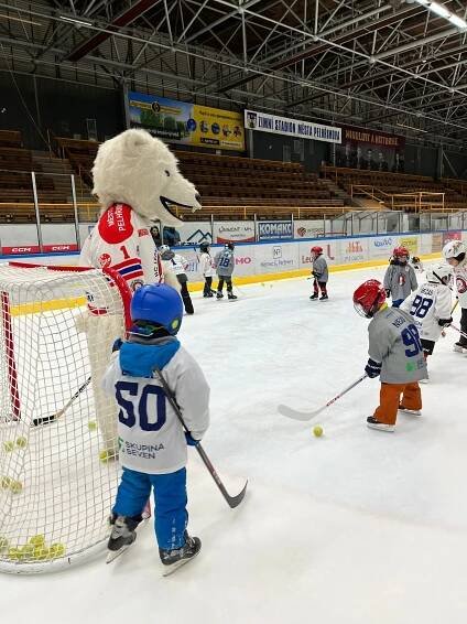 HC Lední Medvědi Pelhřimov » Zájemci o hokej se zúčastnili akce Týden hokeje!