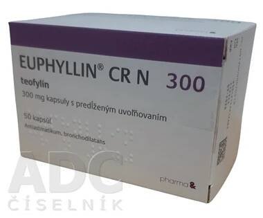 Euphyllin CR N 300 cps plg 300 mg (blis.PVC/PVDC/Al) 1x50 ks