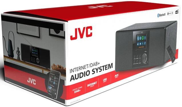 Rádio JVC RA-E981B 3990 Kč