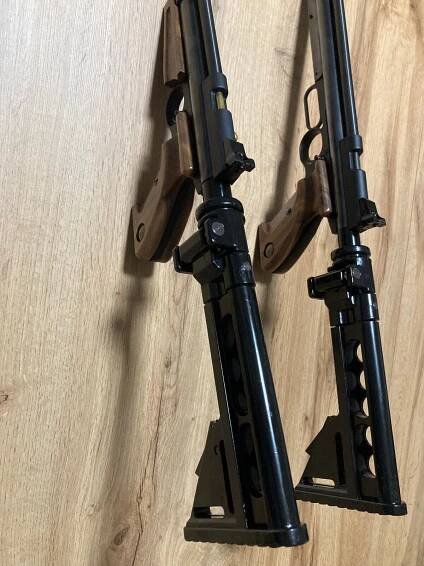 Pokročilá ramenní pažba pro Crosman 1322 1377 2240 2250 2289 2300 100% kov