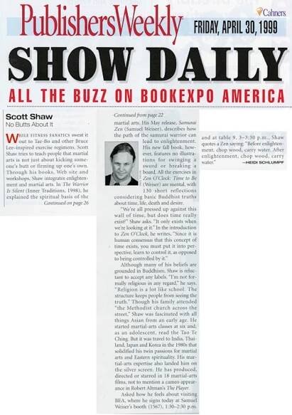 Scott Shaw Publishers Weekly