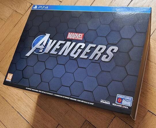 MARVEL AVENGERS EARTH'S MIGHTIES EDITION + SOŠKA + mnoho dalšího - PS4