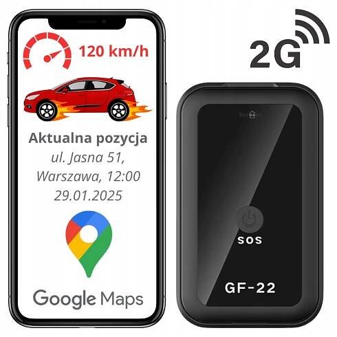 GPS MINI LOKÁTOR PRO KOLA AUTA BEZ PŘEDPLATNÉHO MAGNET TRACKER