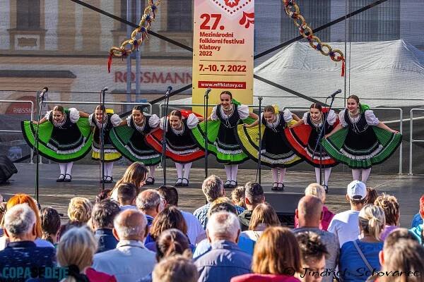 MFF Klatovy - vystoupení na Kolonádě