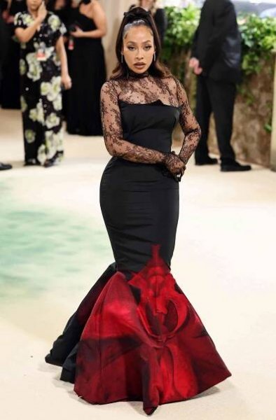 La La Anthony attends The 2024 Met Gala Celebrating "Sleeping Beauties: Reawakening Fashion" at The Metropolitan Museum of Art on May 06, 2024 in New York City
