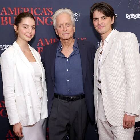 Michael Douglas' 3 children have vastly different lives - meet Cameron, Dylan and Carys