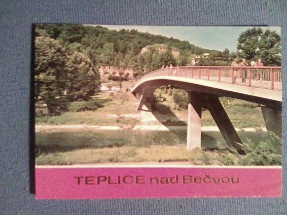 Teplice nad Bečvou  - Pohlednice místopis