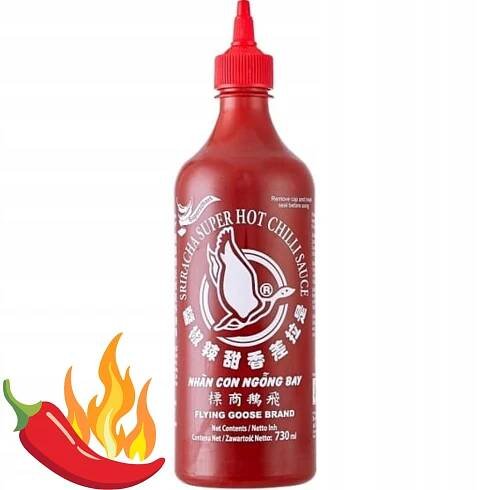 Omáčka velmi ostrá 70% chilli 730 ml - Flying Goose