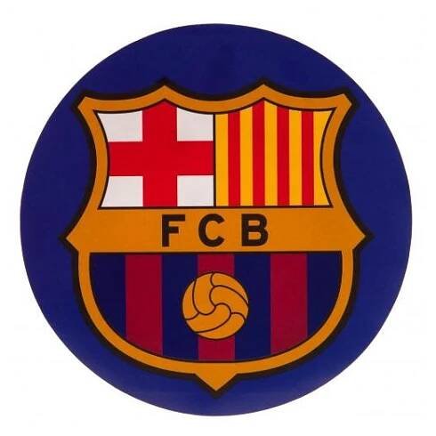 Samolepka velká kulatá Barcelona FC (typ 20)