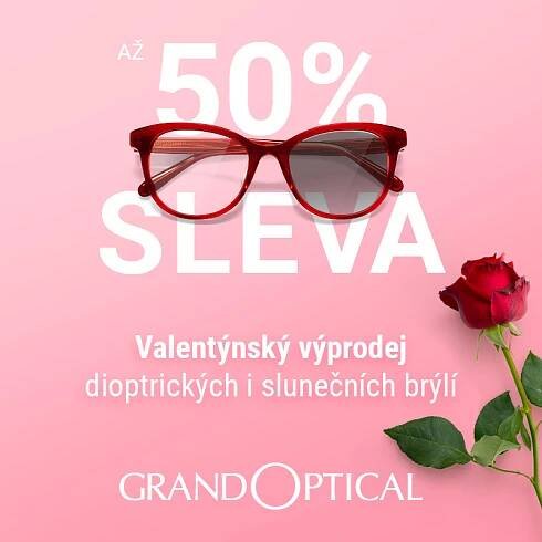 Valentýnský výprodej v GrandOptical!