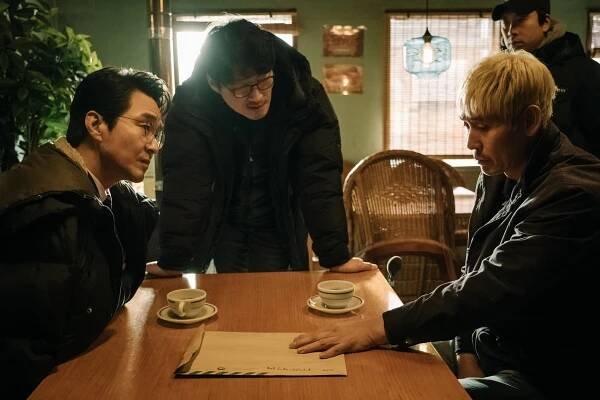 Seok-kyu Han, Su-jin Lee, Kjong-gu Sol - Woosang - Z natáčení