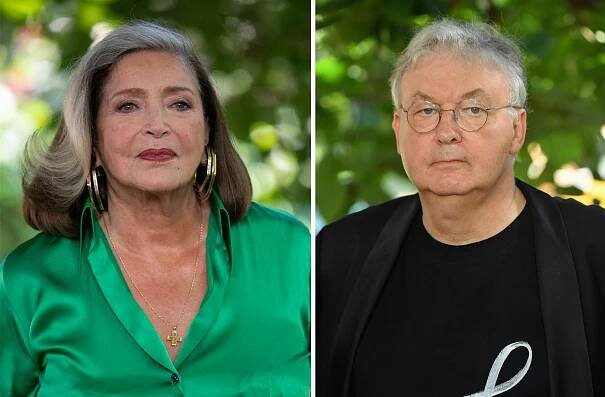 Françoise Fabian et Dominique Besnehard