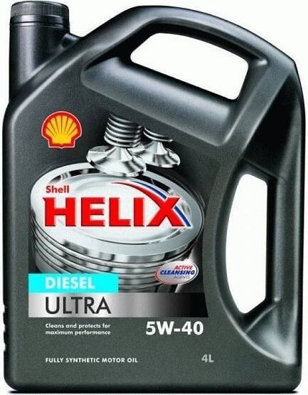 Motorový olej 5W-40 HELIX ULTRA DIESEL 4L OLEJ 5W-40 HELIX ULTRA DIESEL 4L SHELL 5W40 D 4