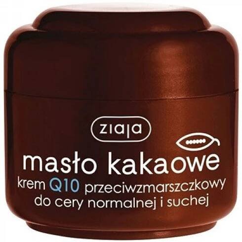Ziaja Kakaové máslo Q10 protivráskový krém normální a suchá pleť 50 ml