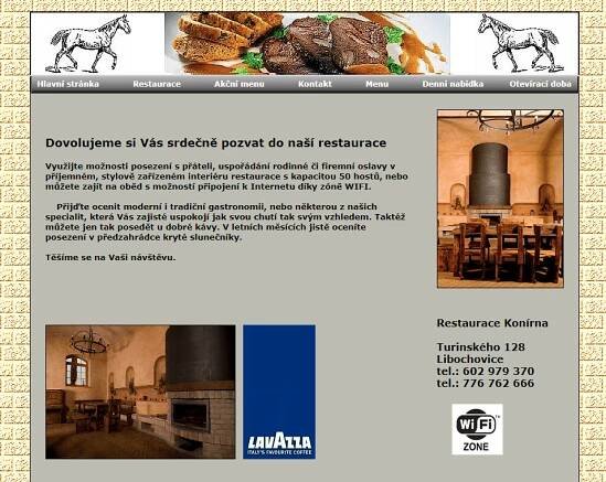 Restaurace Konírna - Libochovice ÚsteckýInfo.cz - katalog firem, počasí, zprávy, inzerce zdarma, nabídka práce, reklama