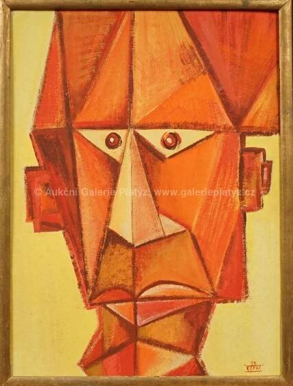 Jaroslav Kafka - Hlava - Aukční Galerie Platýz