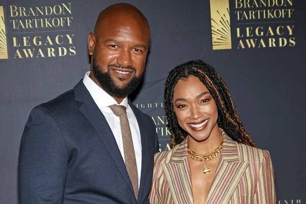Kenric Green and Sonequa Martin-Green attend the 18th Annual Brandon Tartikoff Legacy Awards at Beverly Wilshire, A Four Seasons Hotel on June 02, 2022 in Beverly Hills, California.