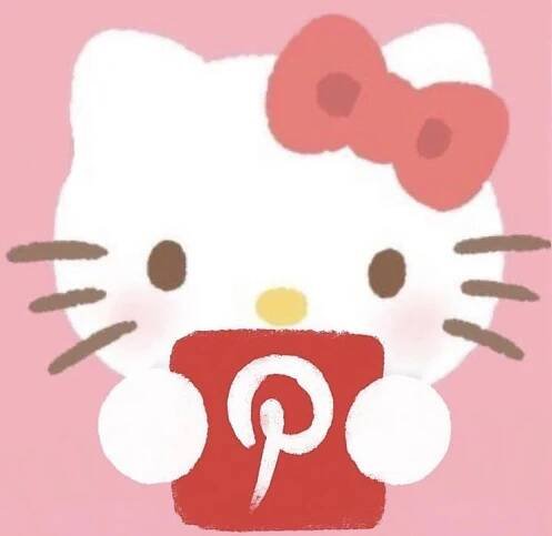 pinterest app icon | Hello kitty iphone wallpaper, Hello kitty backgrounds, Walpaper hello kitty