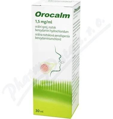 OROCALM ORP 1,5MG/ML ORM SPR SOL 1X30ML