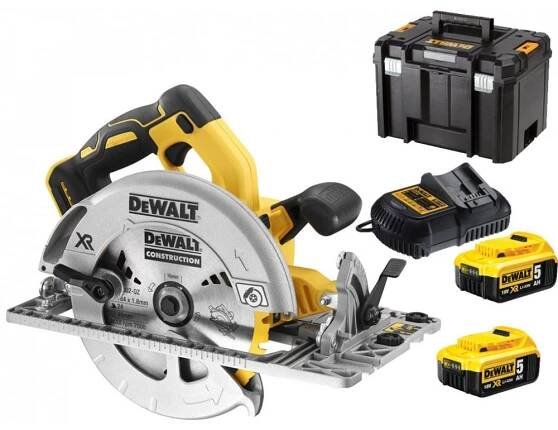 DEWALT DCS572P2 Bezuhlíková kotúčová píla so základňou 18V - ProfiNAR - RENOST