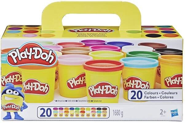 Hasbro Play-Doh A7924 Velké balení 20 ks od 484 Kč