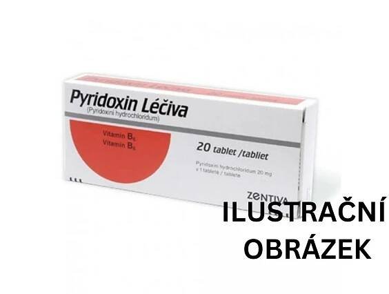 Pyridoxin Léčiva por.tbl.nob. 20 x 20 mg