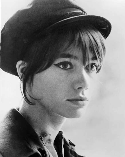 Francoise Hardy poses for a portrat in circa 1965