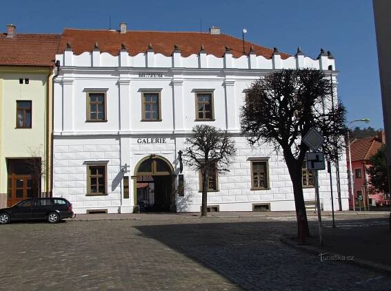 Moravský Krumlov - náměstí T.G.Masaryka