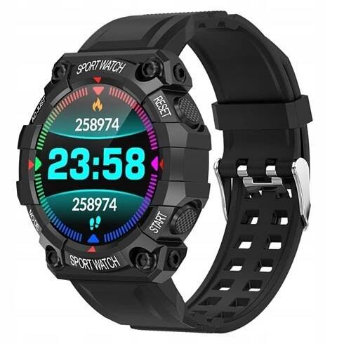 2 x CHYTRÉ HODINKY FD68 SMARTBAND SPORTOVNÍ ČELENKA PULS Barva černá