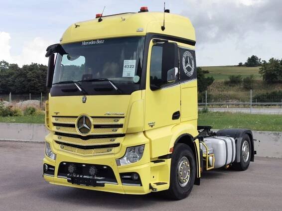 Mercedes-Benz Actros 1842 LS E6 jednookruhová hydr.