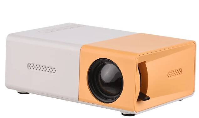 Mini LED Projektor unterstützt tragbaren 720P / 1080P Videoprojektor mit integriertem Lautsprecher und Fernbedienung Unterstützung