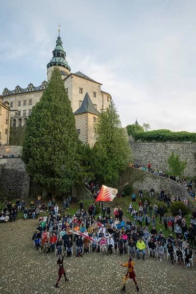 Večerní program na hradě a závěrečný ohňostroj očima Radka Petráška - Valdštejnské slavnosti