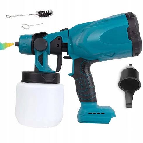 ELEKTRICKÁ MALÍŘSKÁ PISTOLE NA MALOVÁNÍ AGREGÁT 1000 ml