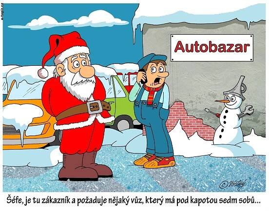 Santa si připravuje saně, ale nastaly nečekané komplikace - Médium.cz