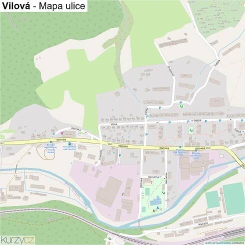 Vilová - mapy | Kurzy.cz