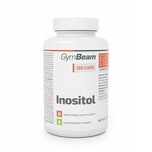 Inositol (vitamín B8), GymBeam, 120 kapslí