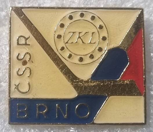 ZKL BRNO ČSSR, hokej, ČESKO - Odznaky, nášivky a medaile