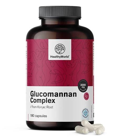 Glukomannan komplex 3000 mg