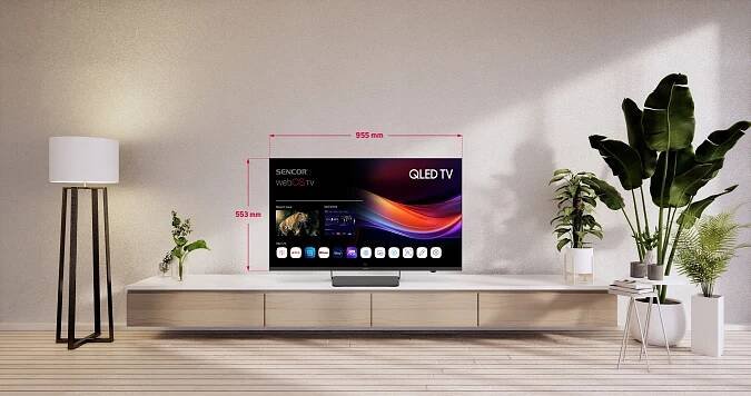 43" Sencor SLE 43Q870TCSB