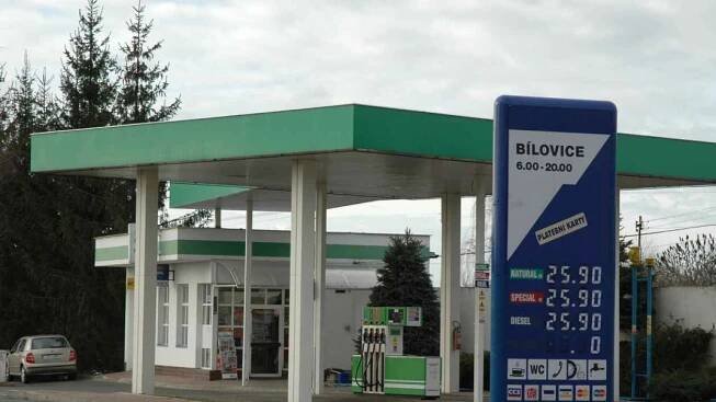 Přepadení benzinky zmařila obsluha