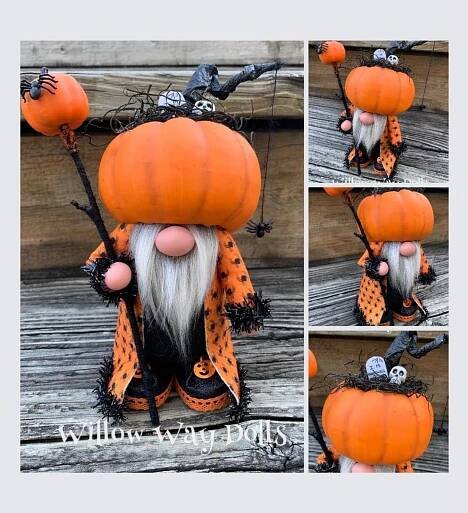Pin by Sandy Cordova (Kleine) on GNOMES | Halloween crafts decorations, Fall halloween crafts, Halloween diy crafts